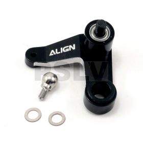 H60186A  - Align Metal Tail Rotor Control Arm Set (Black) 